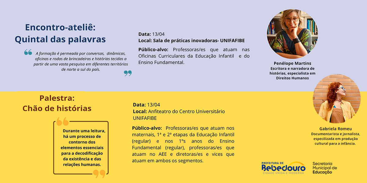Formação continuada na Educação Municipal